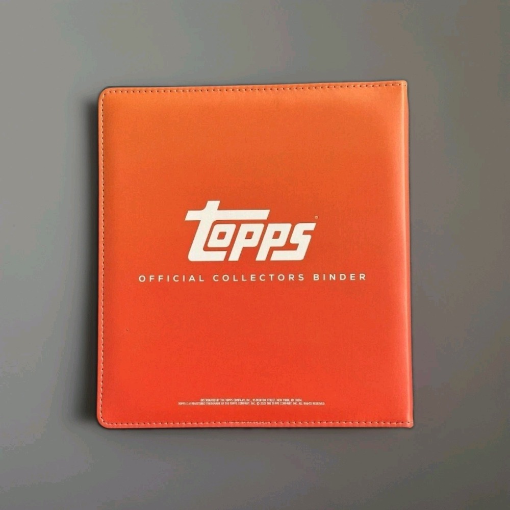 4X Topps 2026 Official Collectors Binder & 10 Pages. 40 Total Pages - Picture 2 of 3